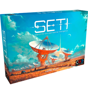 SETI : Search for Extraterrestrial Intelligence | Strategy Board Game | 1–4 Players | Age 12+ | 60–90 Min (Rent)
