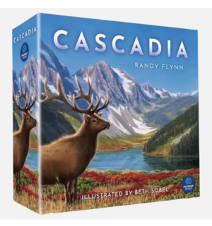 Cascadia | Tile-Laying Wildlife Habitat Building Strategy Game | 1–4 Players | Ages 10+ | 30–45 Mins Playtime (Rent)