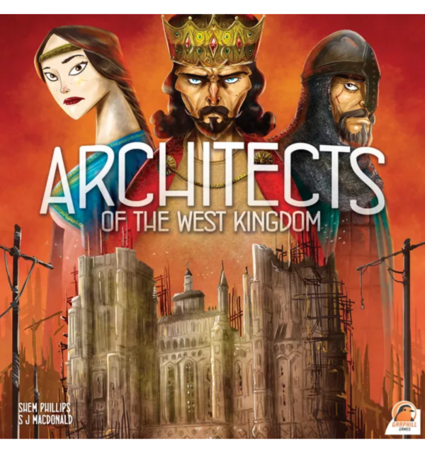 Architects of the West Kingdom | Worker Placement & Resource Management Medieval Strategy Board Game | 1–5 Players | Ages 12+ | 60–80 Mins Playtime (Rent)