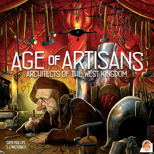 Architects of the West Kingdom Big Box | Worker Placement & Resource Management Medieval Strategy Board Game | 1–5 Players | Ages 12+ | 60–80 Mins Playtime (Rent)