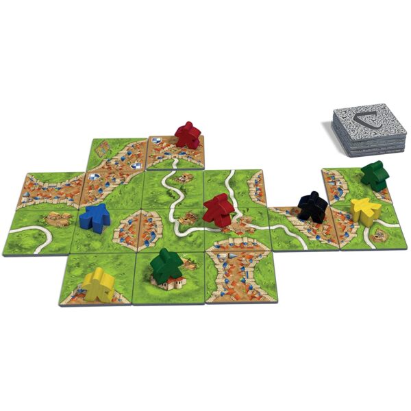 Carcassonne | Tile-Laying Medieval City Building Strategy Board Game | 2–5 Players | Ages 7+ | 30–45 Mins Playtime (Rent)