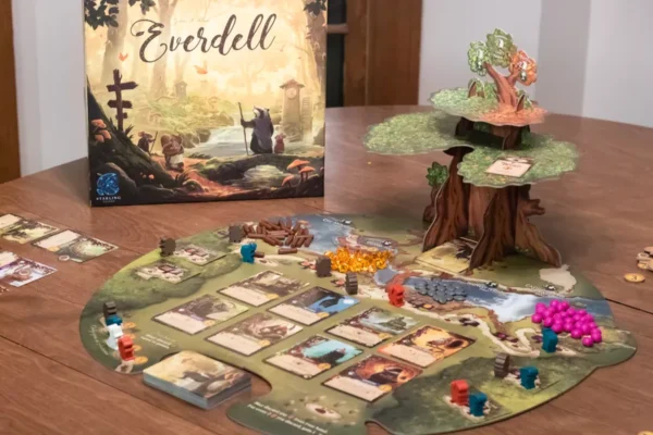 Everdell | Woodland Creature City Building Engine-Building Strategy Board Game | 1–4 Players | Ages 10+ | 40–80 Min Playtime (Rent)