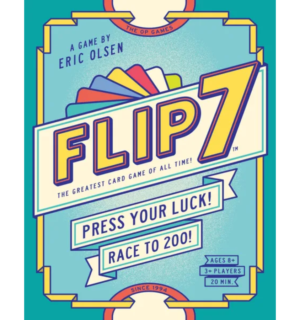 Flip 7 | Push-Your-Luck Number Strategy Card Game | 2–6 Players | Ages 8+ | 20–30 Mins Playtime (Rent)