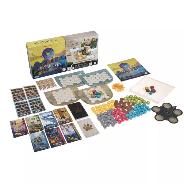 Harmonies | Nature-Themed Tile Placement & Pattern Building Strategy Board Game | 1–4 Players | Ages 10+ | 30–45 Mins Playtime (Rent)