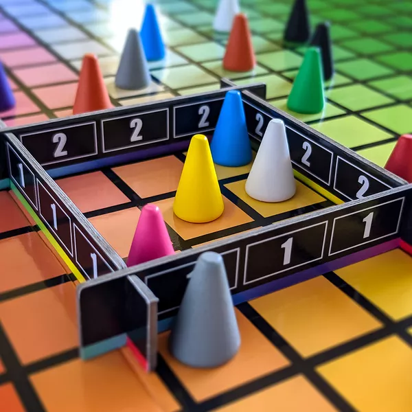 Hues and Cues | Color Guessing Party Board Game | 3–10 Players | Ages 8+ | 30–45 Mins Playtime (Rent)