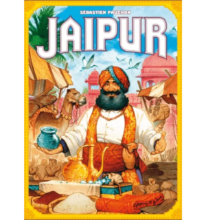 Jaipur | Fast-Paced Trading & Set Collection Strategy Card Game | 2 Players | Ages 10+ | 20–30 Mins Playtime (Rent)