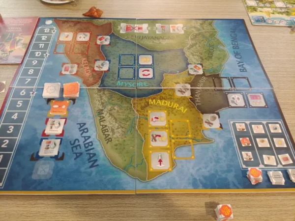 Nayakas | Ancient Indian Tribe Building & Area Control Strategy Board Game | 2–5 Players | Ages 12+ | 60–90 Min Playtime (Rent)