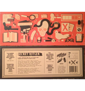 Secret Hitler | Hidden Roles Deduction & Political Strategy Party Game | 5–10 Players | Ages 13+ | 30–45 Mins Playtime (Rent)