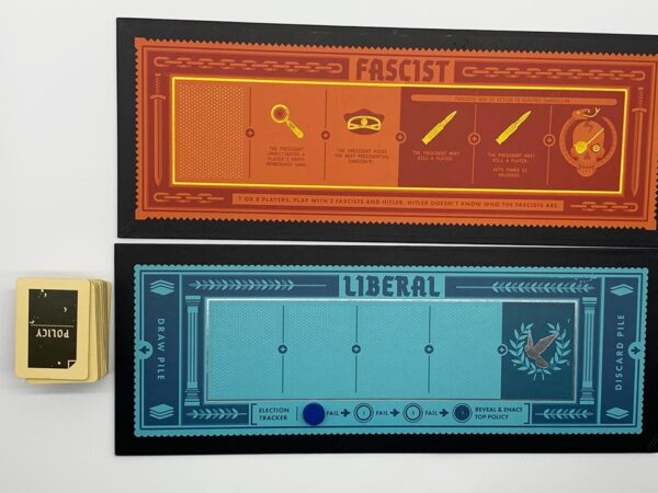 Secret Hitler | Hidden Roles Deduction & Political Strategy Party Game | 5–10 Players | Ages 13+ | 30–45 Mins Playtime (Rent)