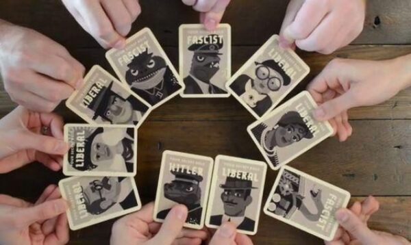 Secret Hitler | Hidden Roles Deduction & Political Strategy Party Game | 5–10 Players | Ages 13+ | 30–45 Mins Playtime (Rent)