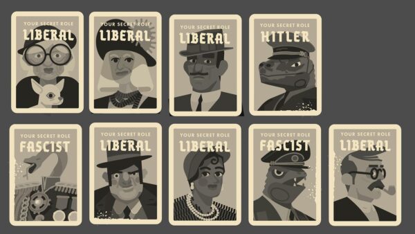 Secret Hitler | Hidden Roles Deduction & Political Strategy Party Game | 5–10 Players | Ages 13+ | 30–45 Mins Playtime (Rent)