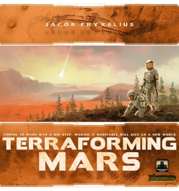 Terraforming Mars | Planetary Engine Building & Resource Management Strategy Board Game | 1–5 Players | Ages 12+ | 120–150 Mins Playtime (Rent)