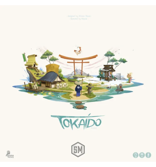 Tokaido | Scenic Journey & Set Collection Strategy Board Game | 1–5 Players | Ages 8+ | 45–60 Mins Playtime (Rent)