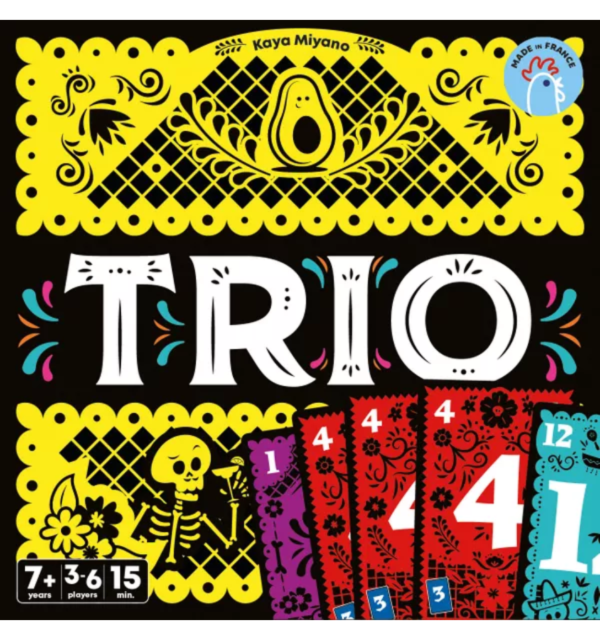 Trio | Memory, Deduction & Set Collection Strategy Family Card Game | 3–6 Players | Ages 7+ | 15–30 Mins Playtime (Rent)