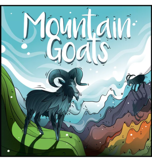 Mountain Goats1 Mountain Goats | Dice Rolling & Push-Your-Luck Family Strategy Board Game | 2–4 Players | Ages 8+ | 20–30 Min Playtime (Rent)