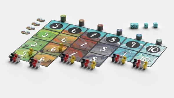 Mountain Goats5 Mountain Goats | Dice Rolling & Push-Your-Luck Family Strategy Board Game | 2–4 Players | Ages 8+ | 20–30 Min Playtime (Rent)