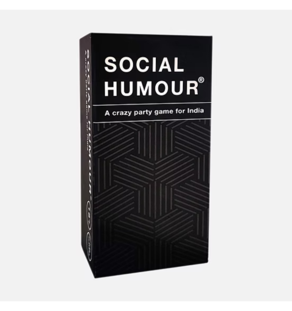 SocialHumour1 Social Humour + Kalyug Puraan Expansion | Party Game of Memes, Caption Writing & Adult Humor Fun | 3–10 Players | Ages 16+ | 30–45 Min Playtime (Rent)