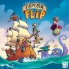 Captain Flip | Push-Your-Luck Tile Flipping Family Strategy Board Game | 2–5 Players | Ages 8+ | 20–30 Min Playtime (Rent)