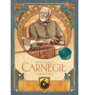 Carnegie | Economic Development & Action Selection Strategy Board Game | 1–4 Players | Ages 12+ | 90–120 Min Playtime (Rent)