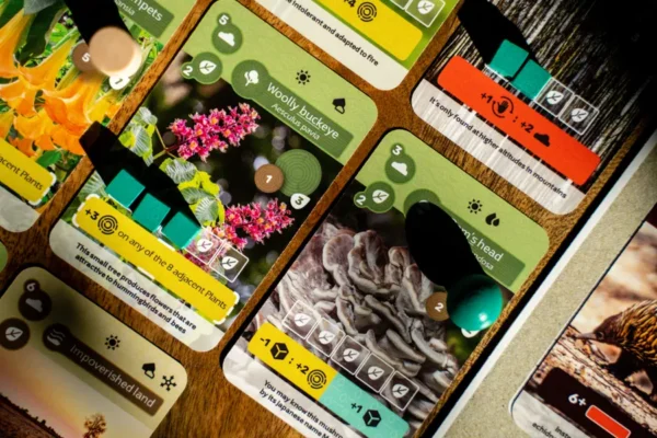 Earth3 Earth | Engine-Building & Tableau Creation Nature-Themed Strategy Board Game | 1–5 Players | Ages 13+ | 60–120 Min Playtime (Rent)