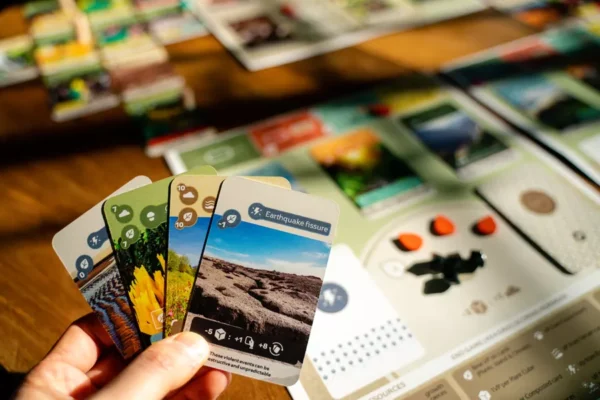 Earth5 Earth | Engine-Building & Tableau Creation Nature-Themed Strategy Board Game | 1–5 Players | Ages 13+ | 60–120 Min Playtime (Rent)