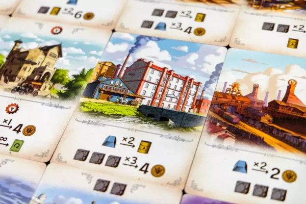 Furnace | Engine-Building & Auction-Based Industrial Strategy Board Game | 2–4 Players | Ages 12+ | 30–60 Min Playtime (Rent)