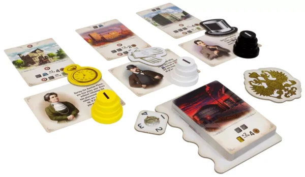 Furnace | Engine-Building & Auction-Based Industrial Strategy Board Game | 2–4 Players | Ages 12+ | 30–60 Min Playtime (Rent)