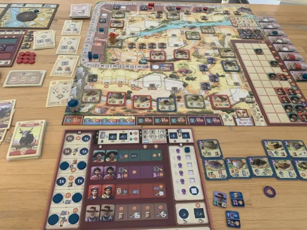 Great Western Trail: Argentina | Cattle Driving, Route Building & Economic Strategy Board Game | 1–4 Players | Ages 12+ | 75–150 Min Playtime