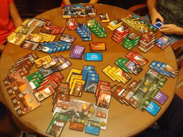 7 Wonders 3 7 Wonders | Civilization Building & Card Drafting Strategy Board Game | 3–7 Players | Ages 10+ | 30 Min Playtime (Rent)