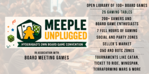 Meeple Unplugged Tickets Meeple Unplugged - Board Game Convention - Partnership