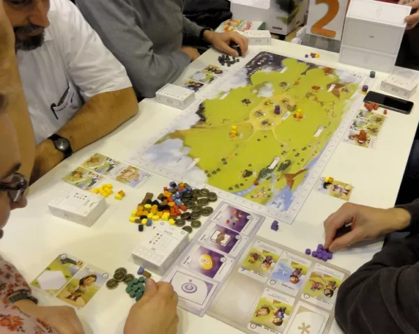 Charterstone 3 Charterstone | Legacy Village Building & Worker Placement Strategy Board Game | 1–6 Players | Ages 14+ | 60–90 Min Playtime (Rent)