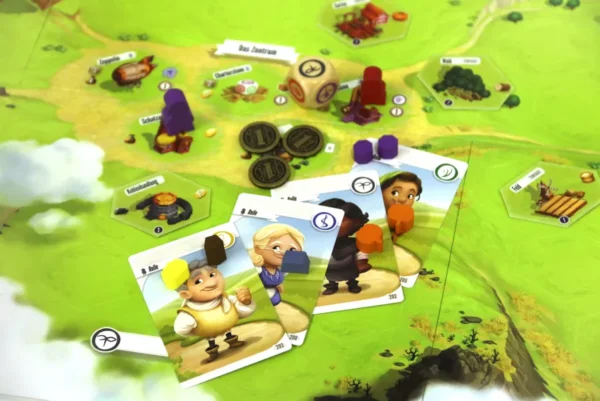 Charterstone 4 Charterstone | Legacy Village Building & Worker Placement Strategy Board Game | 1–6 Players | Ages 14+ | 60–90 Min Playtime (Rent)