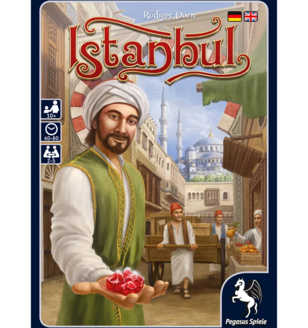 Instanbul 1 Istanbul | Merchant Trading & Route Optimization Strategy Board Game | 2–5 Players | Ages 10+ | 40–60 Min Playtime (Rent)