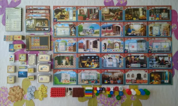 Istanbul MB 2 Istanbul: Mocha & Baksheesh | New Actions & Resource Management Expansion for Istanbul | 2–5 Players | Ages 10+ | 40–60 Min Playtime (Rent)