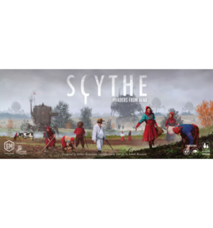 Scythe: Invaders from Afar | New Factions & Expanded Strategy Expansion for Scythe | 1–7 Players | Ages 14+ | 90–115 Min Playtime (Rent)