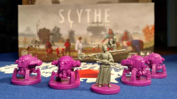 Scythe IFA 3 Scythe: Invaders from Afar | New Factions & Expanded Strategy Expansion for Scythe | 1–7 Players | Ages 14+ | 90–115 Min Playtime (Rent)