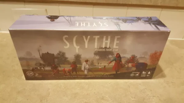 Scythe IFA 5 Scythe: Invaders from Afar | New Factions & Expanded Strategy Expansion for Scythe | 1–7 Players | Ages 14+ | 90–115 Min Playtime (Rent)