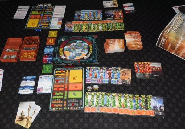 TFM Ares Expedition 4 Terraforming Mars: Ares Expedition | Engine-Building & Card Combo Sci-Fi Strategy Board Game | 1–4 Players | Ages 14+ | 60–90 Min Playtime (Rent)