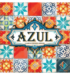 Azul | Tile Drafting & Pattern Building Abstract Strategy Board Game | 2–4 Players | Ages 8+ | 30–45 Min Playtime (Rent)