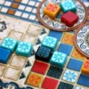 Azul | Tile Drafting & Pattern Building Abstract Strategy Board Game | 2–4 Players | Ages 8+ | 30–45 Min Playtime (Rent)