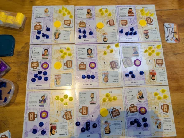 Election Tamasha | Indian Elections, Political Strategy & Satirical Party Board Game | 2–4 Players | Ages 18+ | 30–75 Min Playtime (Rent)