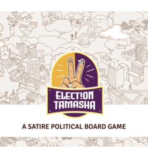 Election Tamasha | Indian Elections, Political Strategy & Satirical Party Board Game | 2–4 Players | Ages 18+ | 30–75 Min Playtime (Rent)