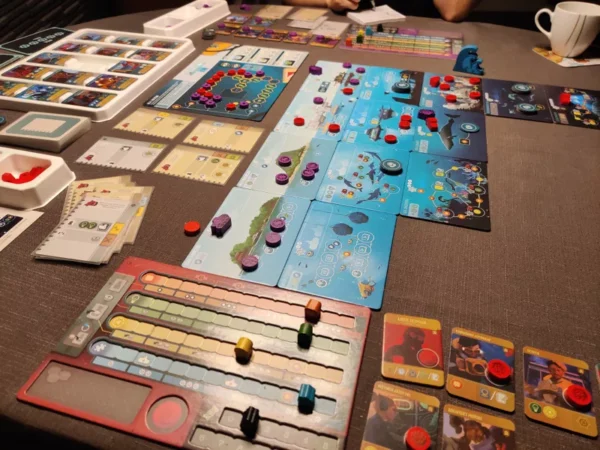 Endeavour: Deep Sea | Ocean Exploration & Underwater Research Strategy Board Game | 1–4 Players | Ages 10+ | 60–90 Min Playtime (Rent)