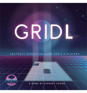Gridl | Strategic Grid Building & Pattern Creation Abstract Board Game | 2–4 Players | Ages 8+ | 20–30 Min Playtime (Rent)