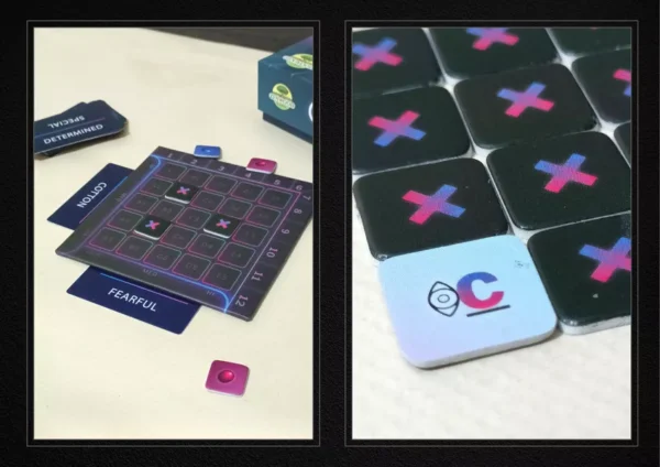 Gridl | Strategic Grid Building & Pattern Creation Abstract Board Game | 2–4 Players | Ages 8+ | 20–30 Min Playtime (Rent)