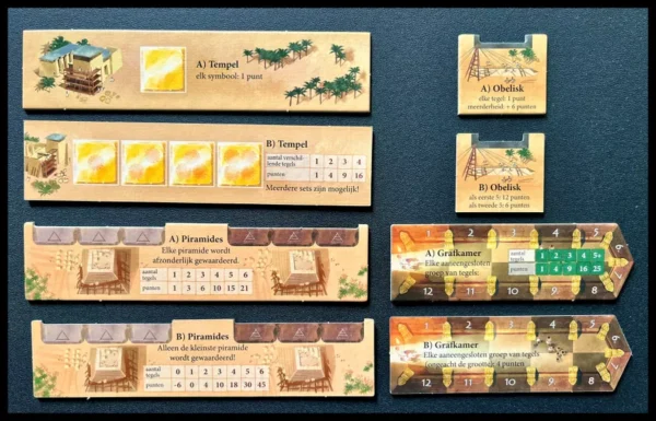 Imhotep: The Duel | Tactical Tile Placement & Ancient Egyptian Strategy Board Game for Two Players | 2 Players | Ages 10+ | 30 Min Playtime (Rent)