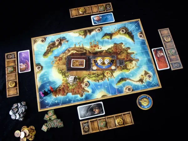 Jamaica | Pirate Racing, Treasure Hunting & Hand Management Adventure Board Game | 2–6 Players | Ages 8+ | 30–60 Min Playtime (Rent)