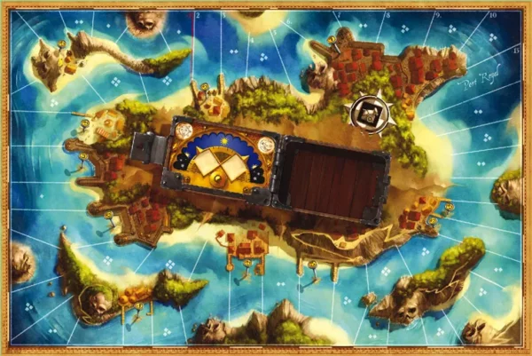 Jamaica | Pirate Racing, Treasure Hunting & Hand Management Adventure Board Game | 2–6 Players | Ages 8+ | 30–60 Min Playtime (Rent)