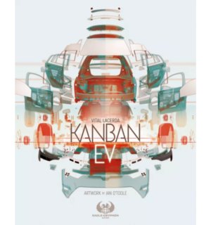 Kanban EV | Automotive Production & Worker Placement Business Strategy Board Game | 1–4 Players | Ages 14+ | 60–150 Min Playtime (Rent)