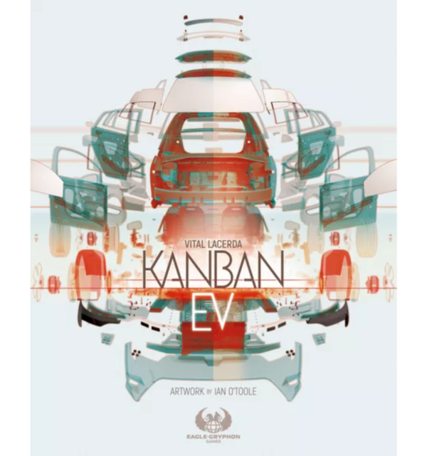 Kanban EV | Automotive Production & Worker Placement Business Strategy Board Game | 1–4 Players | Ages 14+ | 60–150 Min Playtime (Rent)